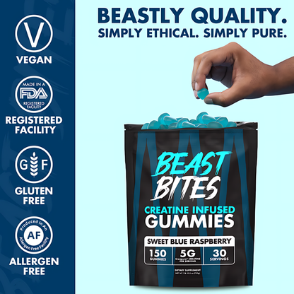 Suplemento Creatina Gomitas Beast Bites