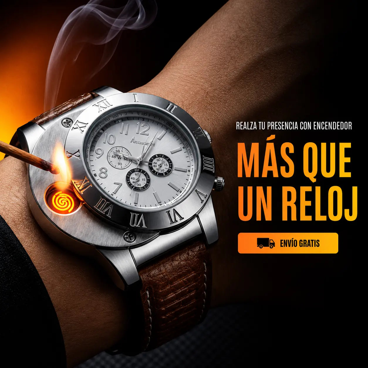 FireWatch – Reloj Multifunción con Encendedor [ÚLTIMAS UNIDADES]