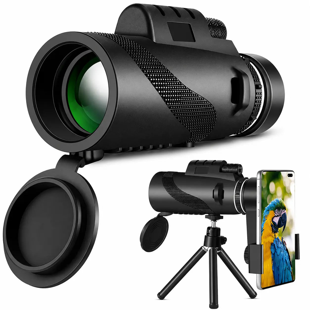 Monocular HD Ultra Zoom Impermeable + Trípode de Regalo - HydroVision™