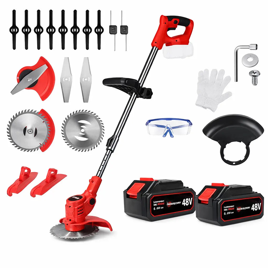 Cortadora Inalámbrica Recargable TurboBlade™ + 2 Baterías de 48V [CORTA TODO]