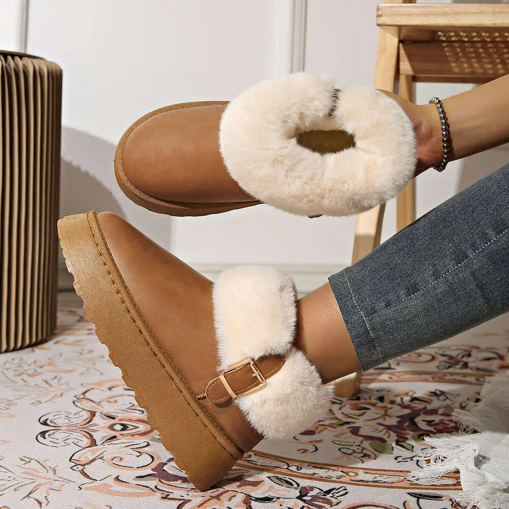 Bota Nieve Impermeable Forrada Confort™